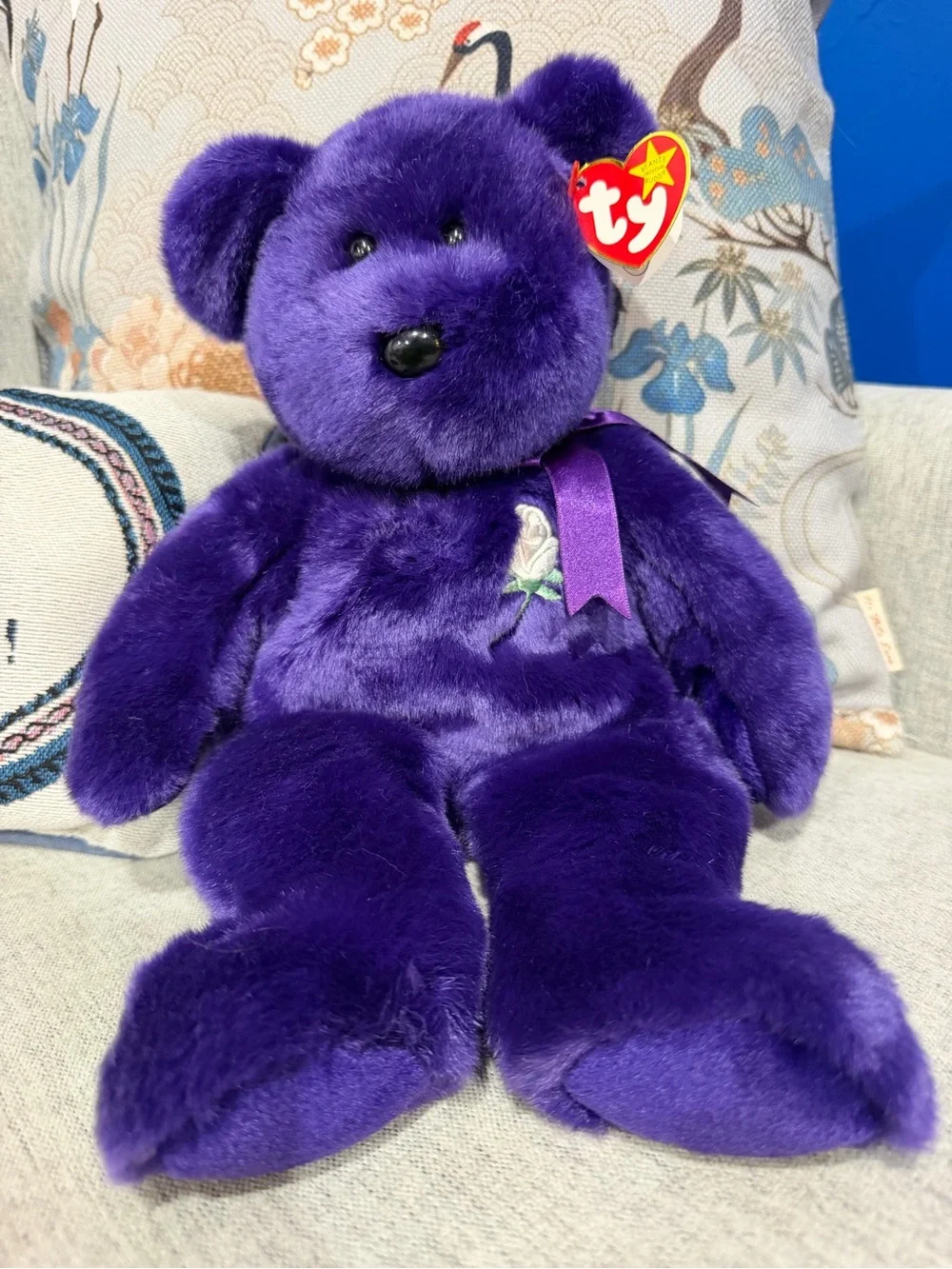 Ty Purple Princess Diana Memorial Bears